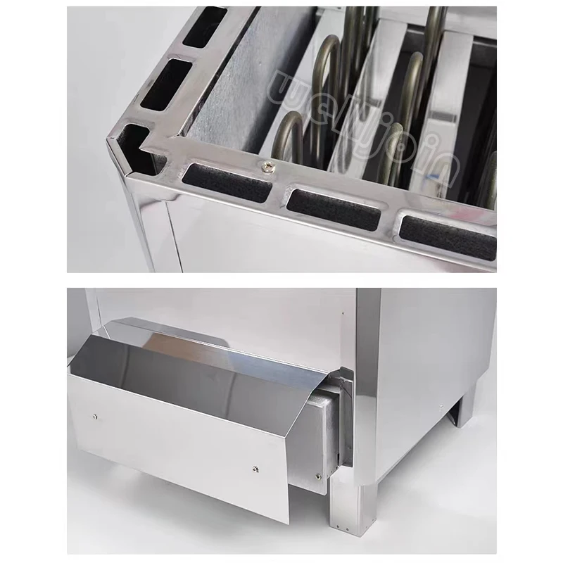 Stainless Steel Sauna Heater Electric Sauna Stove 3KW/4.5KW/6KW/8KW/9KW Household Commercial Sauna Room Equipment 220V/380V 6