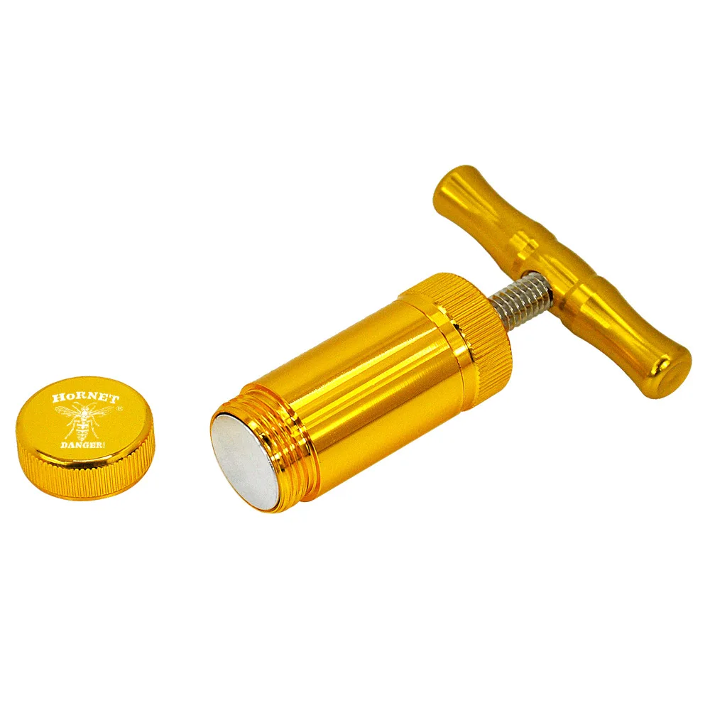 Tobacco Presser Grinder Crusher Herbal Herb Tobacco Press Grinder Herb Crusher Compressor Multi-function Tobacco Grinding Tool 2