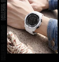 SMAEL 8105 Digital Watches Sports LED Wristwatches Men’s 50m Waterproof Watch Digital Light Stopwatch Watch for Men