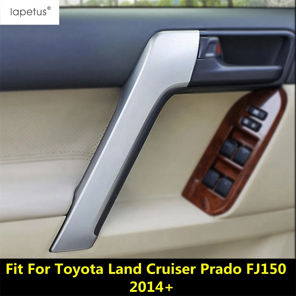 

Inner Door Armrest Handle Bowl Panel Strip Cover Trim For Toyota Land Cruiser Prado FJ150 150 2010 - 2020 Interior Accessories