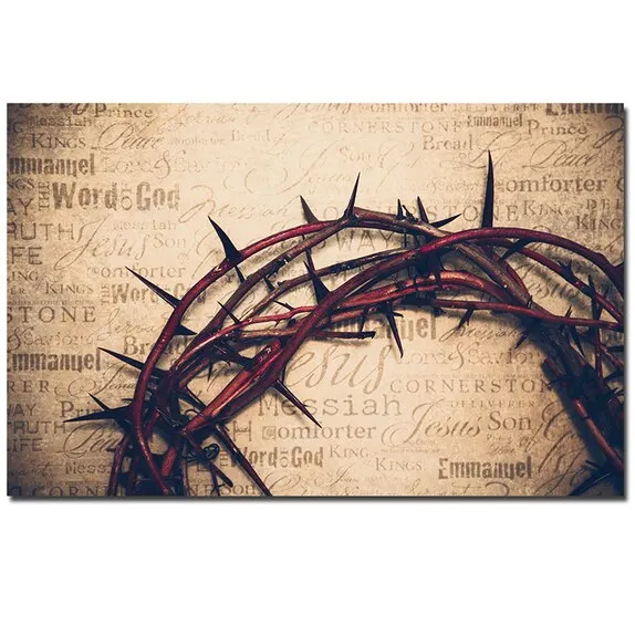 Description Picture 6 of itemJesus The Good Shepherd Canvas Art Print  Christian Wall Decor for Living Room  Religious Painting Reproduction Poster