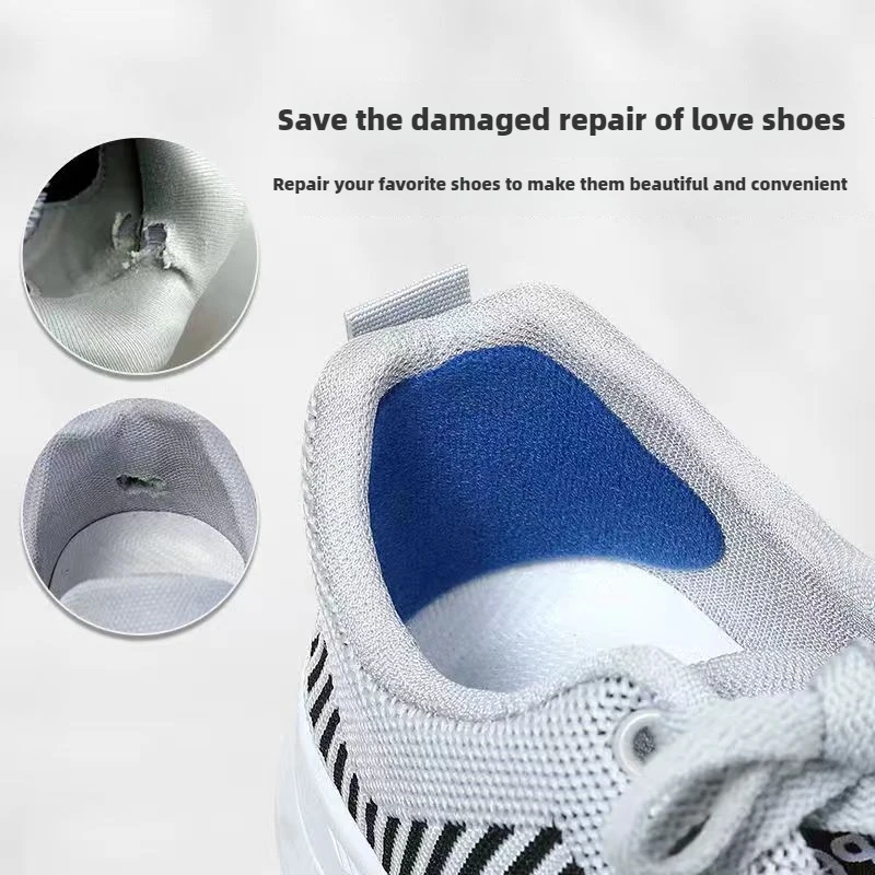 6pcs 4pcs Sports Shoes Patches Vamp Repair Shoe Patch Sneakers Heel Protector Adhesive Patch Repair Shoes Heel Foot Care Insoles shoe repair patches heel protector pads shoe protector shoe protector tips
