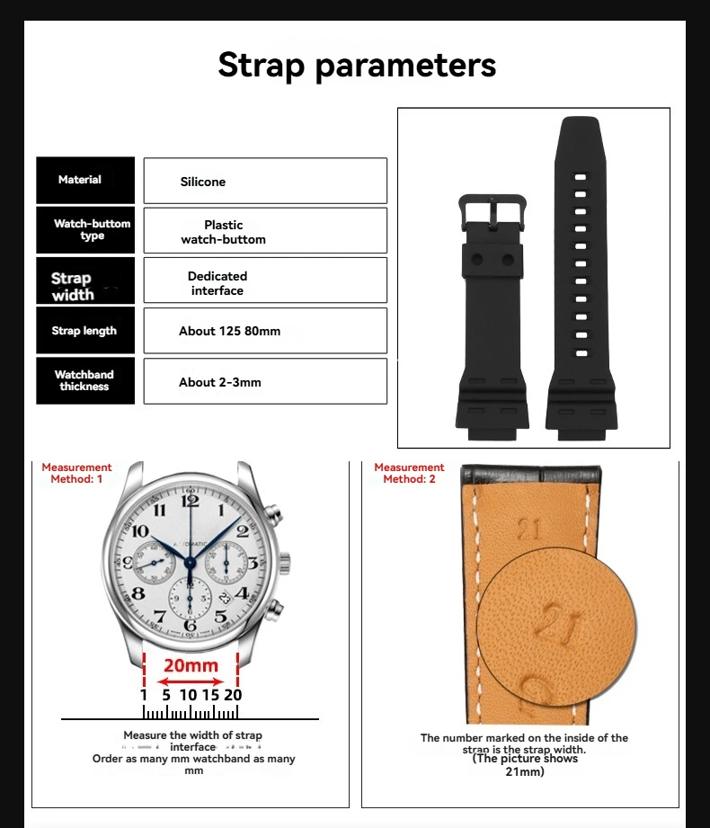 Für Casio 3502 AE-1500 Harz Armband AE-1500WHX-1AVDF/DW-291/W-737 Silikon-Uhrenarmband 18 mm konvexes Sportarmband – Detail 2