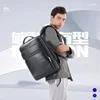 BOPAI 2023 Natural Cowskin 100% Genuine Leather Men's Backpack Fashion Tourist Large Capacity School Bag Leather Laptop Backpack 2