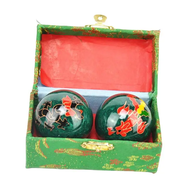 2piece Chinese Health Balls Relieve Fatigue And Promote Well-being Relaxation Baoding Balls 3