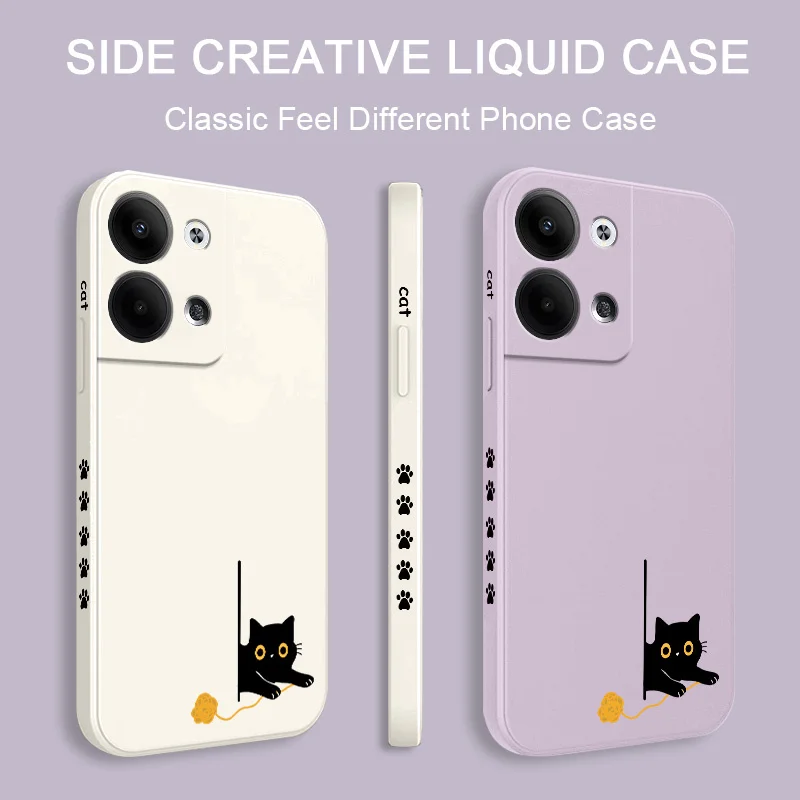 Panicked Cats Silicone Soft Phone Case