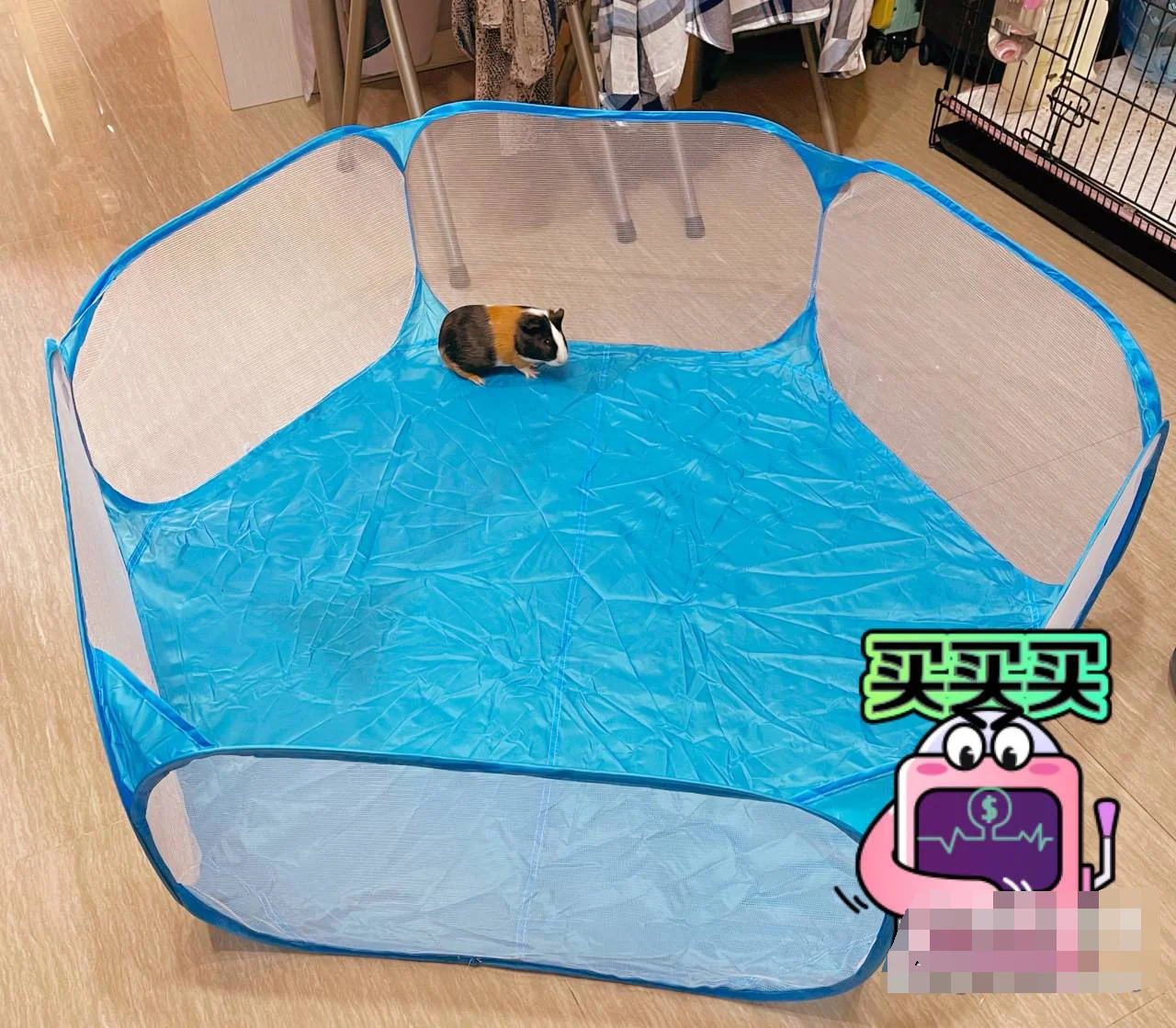Gauze Net Ocean Wave Pool Tent Pet Animal Gauze Net Fence pool fence mesh tent