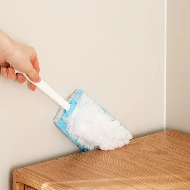 Cleaning Duster Disposable Non-Woven Static Dust Removal Duster 6 Replacements Computer Cleaning Household Dusting