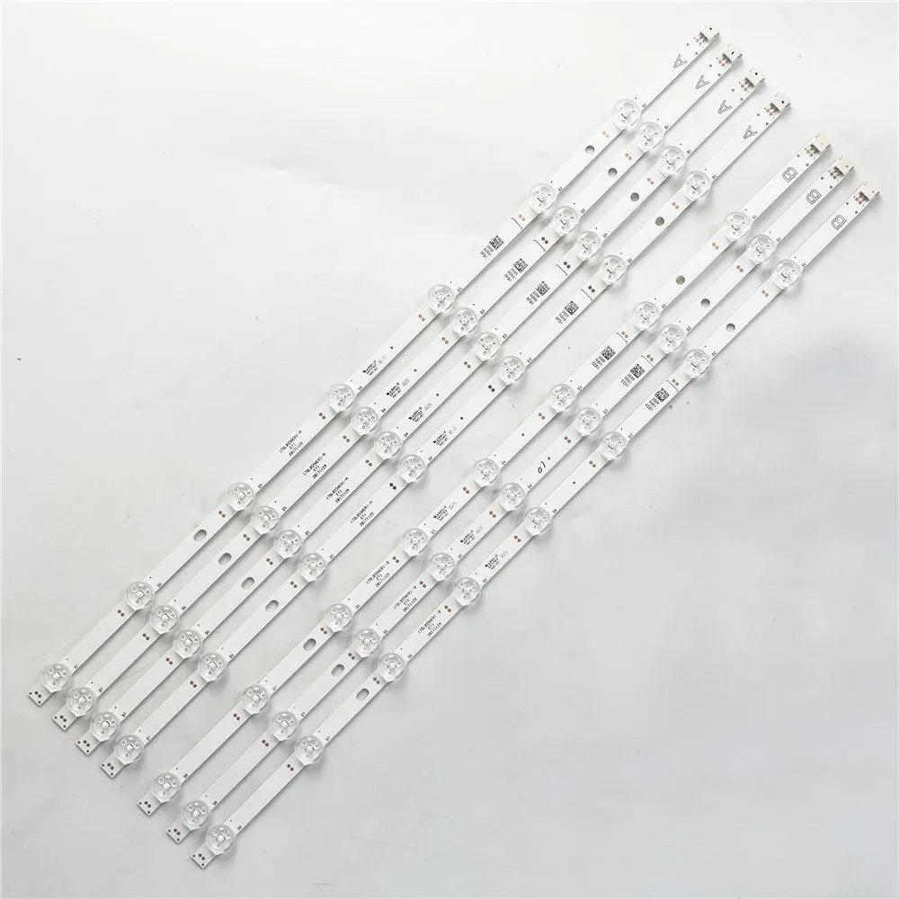 Tira de Luz de Fundo Led para Toshiba 17dlb55ner1 55hfl2879t 12 Toshiba 55v6763da 55u6863db 55vl5a63d Jvc Lt55c870 Lt-55vu73m