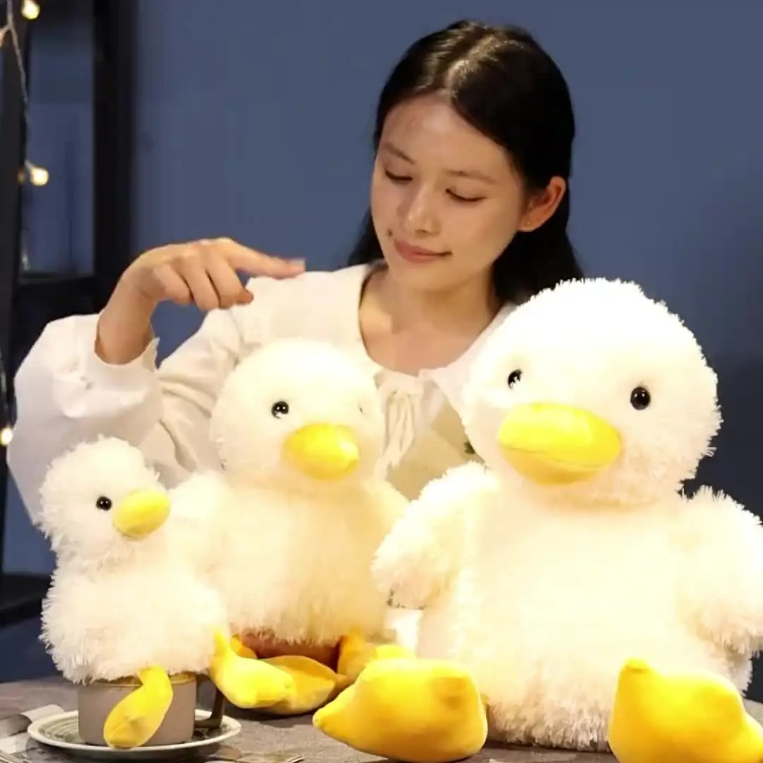 あひるのぬいぐるみ クリエイティブなアヒルのぬいぐるみ,ぬいぐるみ,柔らかな