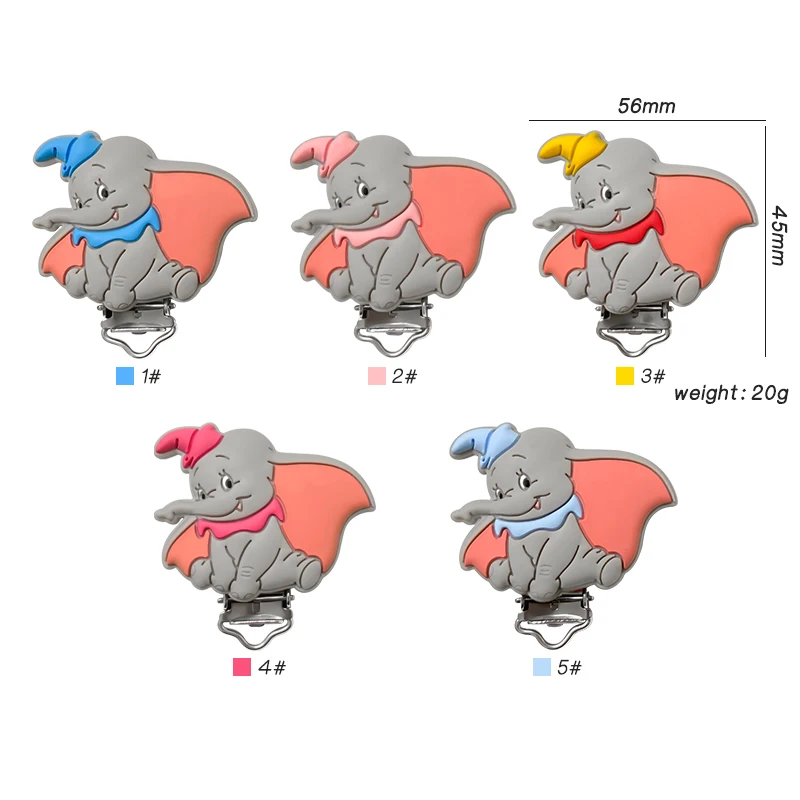 1/3/10pcs Silicone Teething Beads