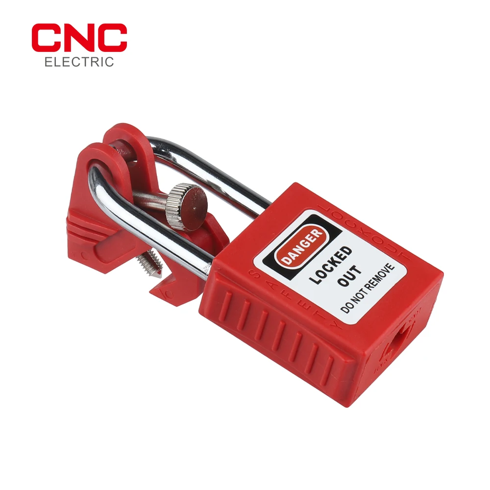 Pack De 10 Verrous De Sécurité Lockout Tagout Ejoyous Pour Disjoncteurs - Cadenas Miniatures Rouges, Isolation électrique