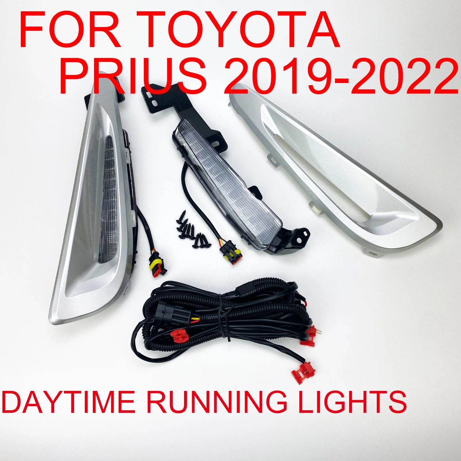 トヨタprius-2019-2020-2021用ledデイライト左-右方向指示機能付き車用