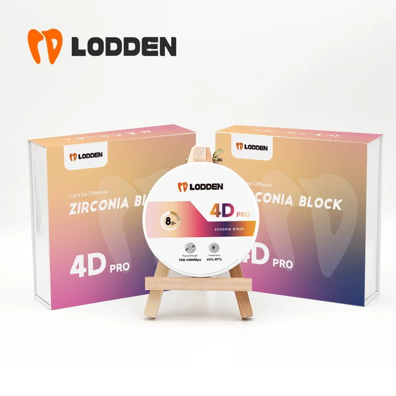 16 mm 4D PRO Dental-Zirkonoxidblock, mehrschichtige Zirkonoxidscheibe, Dentallabormaterial, Vita 16 Farben für CAD CAM 98 mm offenes System – Detail 4