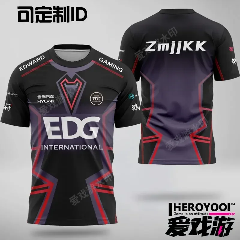 EDG Short-sleeved BLG Team Fearless Varorante Contract ID Short-sleeved Zmjjkk E-sports Youth