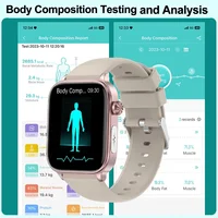 2025 New AI Diagnosis Blood Lipids Uric Acid Body composition Test Smart Watch For Men ECG+PPG Bluetooth Call Health Smartwatch - Image 3