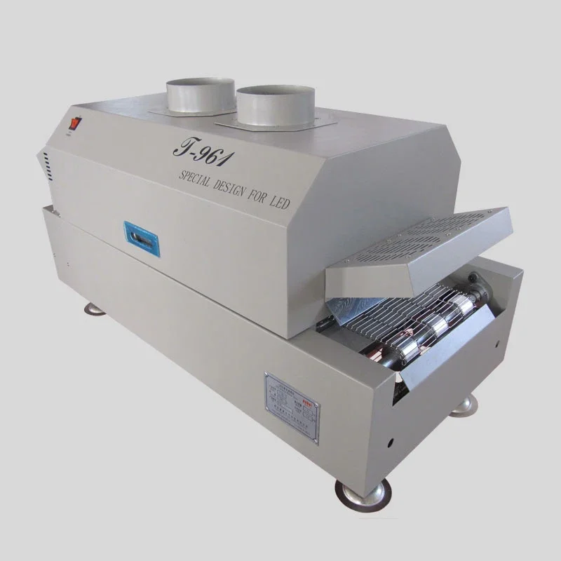 Reflow Welder  T-961 Six-temperature Zone Channel  Production Line 6-temperature Zone Circuit Board Welding Machine Saves Power 6