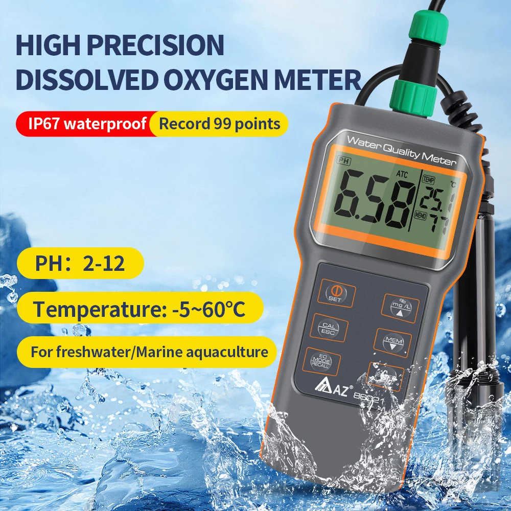 AZ Multi-Parameter Water Quality Meter AZ86021