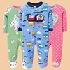 Newborn Infant Baby Boys Romper Spring Autumn Long-Sleeve Cotton Cute Animal Pattern Jumpsuit Toddler Girls Clothes Baby Pajamas