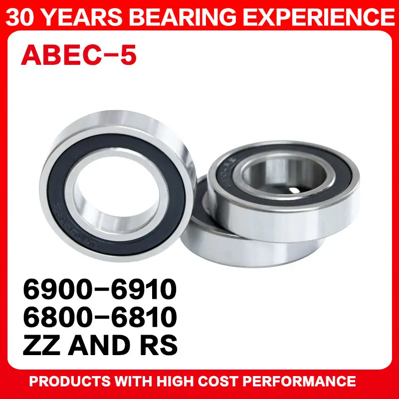 10pcs Bearing 6800 6801 6802 6803 6804 6805 6806 6807 6808 6809 68102RS Thin wall bearings Affordable products image 3