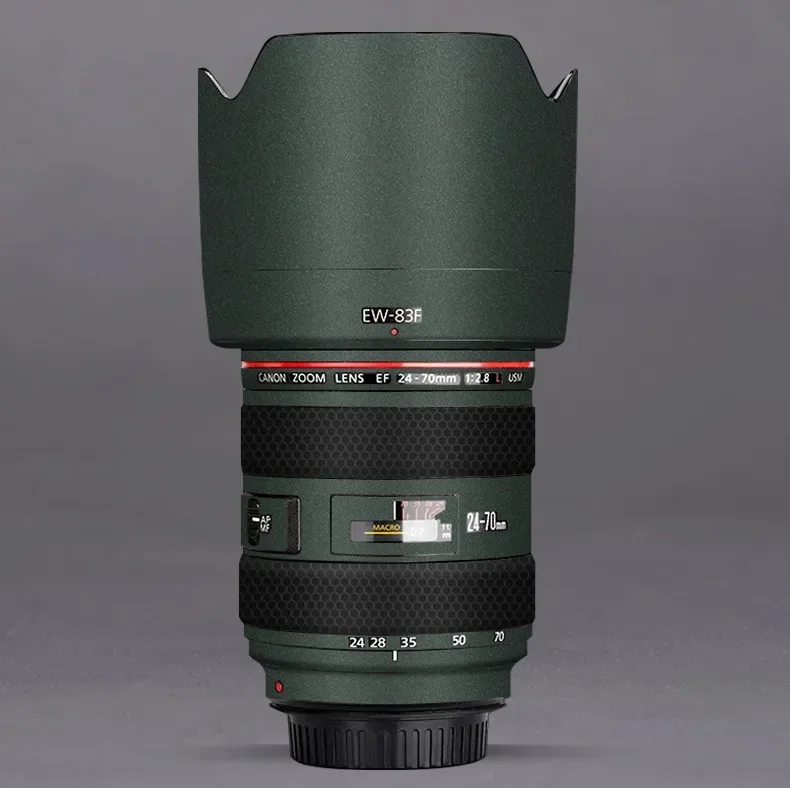 For Canon EF 24-70mm F2.8L USM Decal Skin Vinyl Wrap Film Camera Lens Body Protective Sticker Coat EF 24-70 2.8 F2.8 F/2.8 L