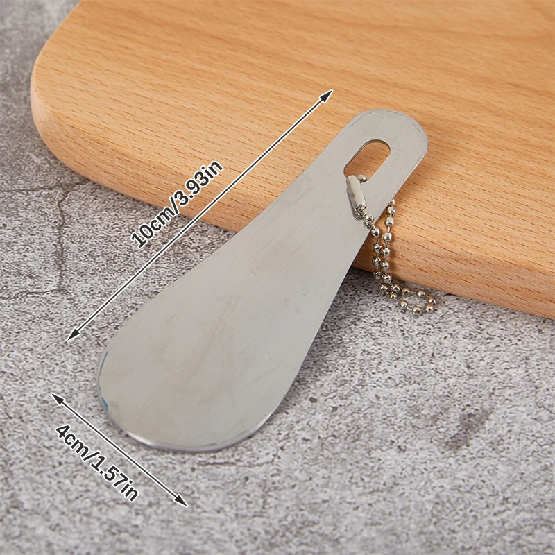 

1Pc Spoon Shoehorn Professional Shoehorn 10cm Stainless Steel Metal Shoe Horn Shoes Lifter Tools