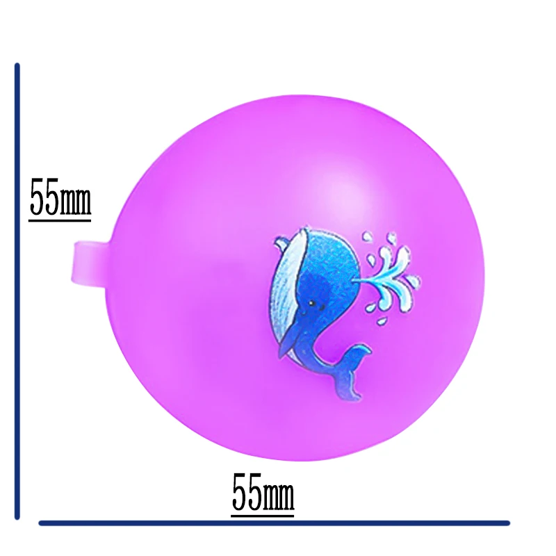 Reusable Water Bomb Splash Balls Water Balloons Absorbent Ball Pool Beach Play Toy Pool Party Favors Kids Water Fight Games images - 6