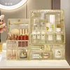 Acrylic Cosmetic Jewelry Makeup Organizer Box Lipstick Brush Skincare Earring Watch Home Rack Storage Holder Large Capacity 5
