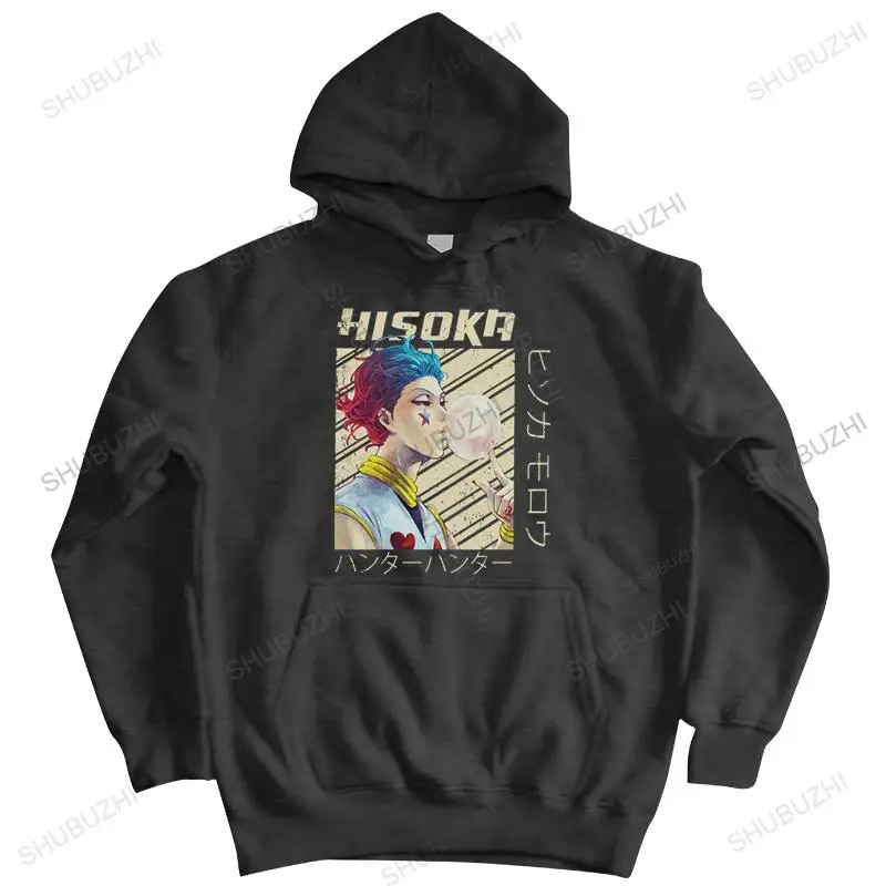 

Fashion Hisoka Morow Hunter X Hunter pullover Men warm coat Anime hoody Morou Manga Hxh sweatshirt Pure Cotton Fans zipper Merch