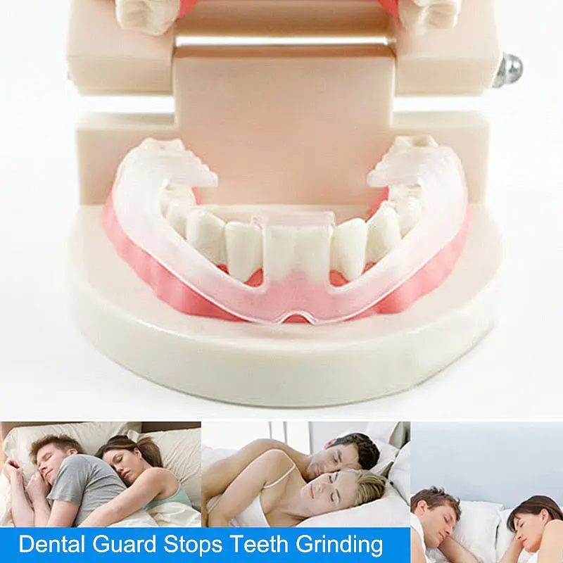 Food Grade Silicone Mouth Guard Gum Shield For Stop Grinding Teeth Anti Snoring Devices