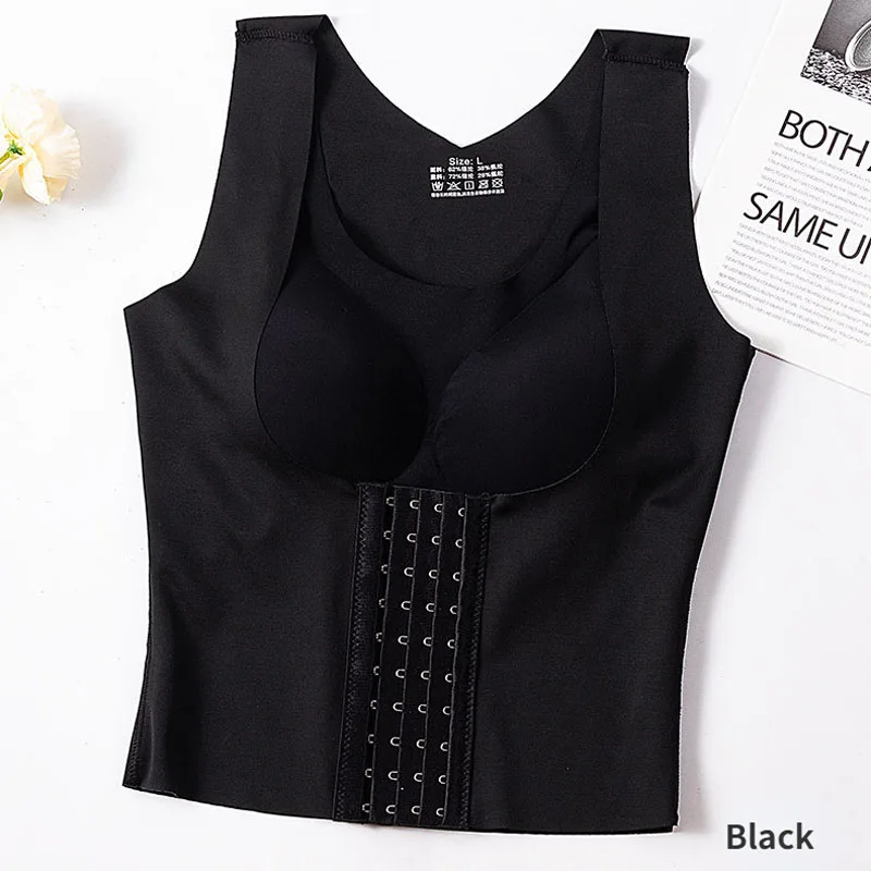 Slimming Sheath Woman Flat Belly Vest Body Shapers Tummy Control Waist Tank Tops Shapewear Female Underwear Corset Camisole