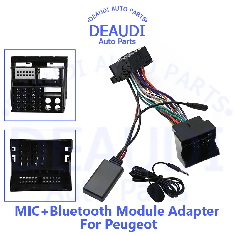 Bluetooth 5.2 AUX Adapter Passt F. Porsche CDR 21/22/ 210/ 22 CR