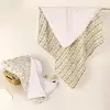 Baby Blanket Printed Pure Cotton Baby Muslin Swaddle Blanket Breathable Newborn Quilt Soft Warm Core Children's Quilt 100*100CM 3