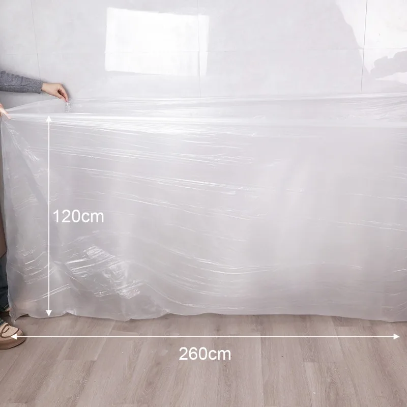 1-6PCS Bath Bag Travel Disposable Bathtub Cover Portable Bath Bucket Film Easy Liner Thickened Travel Hotel Shower Bags 1.2*2.6m 4