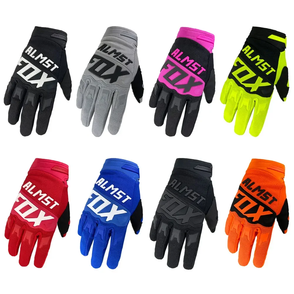 Motorcycle gloves Sports gloves Cycling gloves Almst Fox Adult Dirt Race Motorcycle Gloves Summer Breathable Motocross Gloves ATV MX UTV BMX Off-road Bicycle Guantes