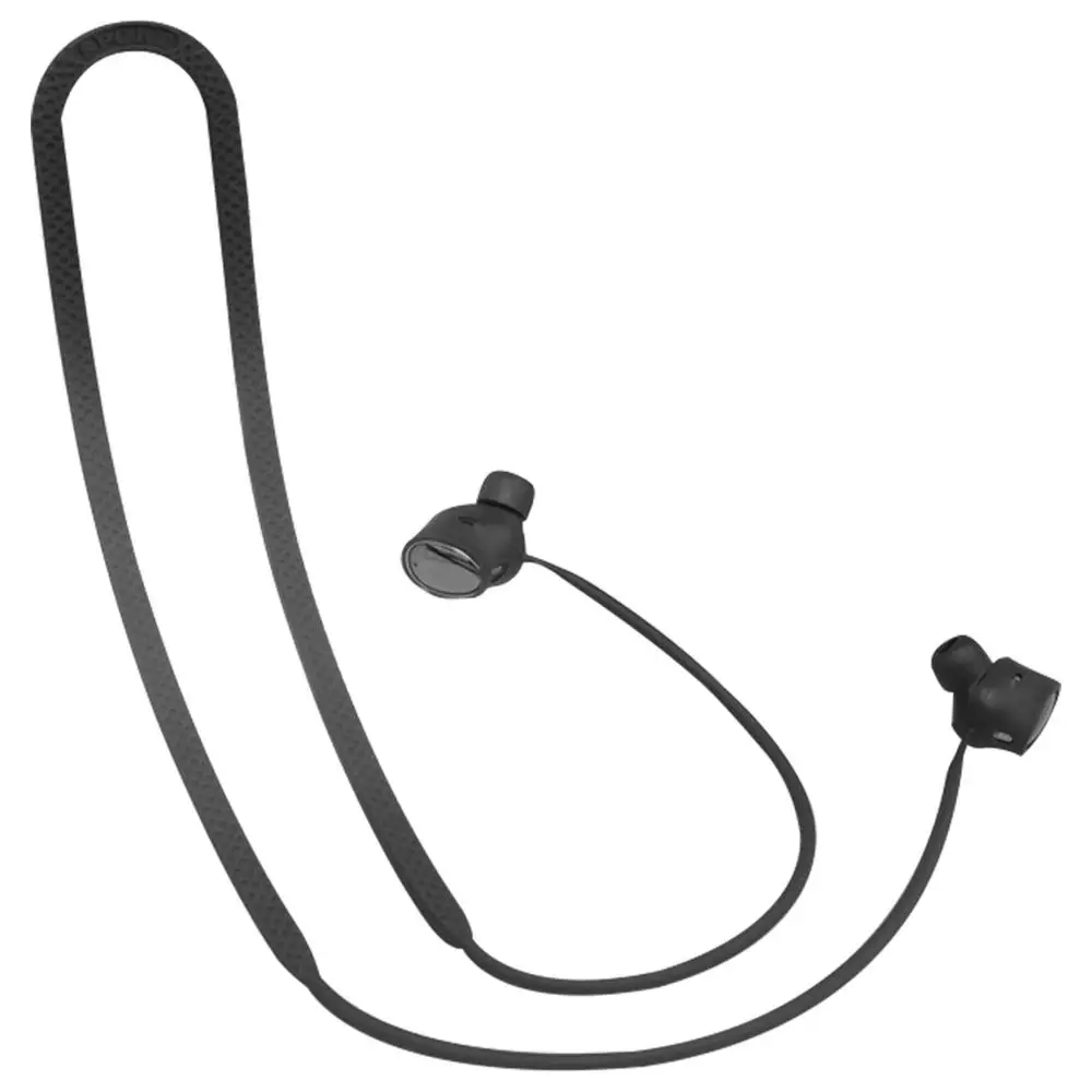 Silicone Anti Lost Strap For1MORE EVO Earphone Color Neck Rope For Wireless Buds Wireless Headset Lanyard Neck Strap Cord String