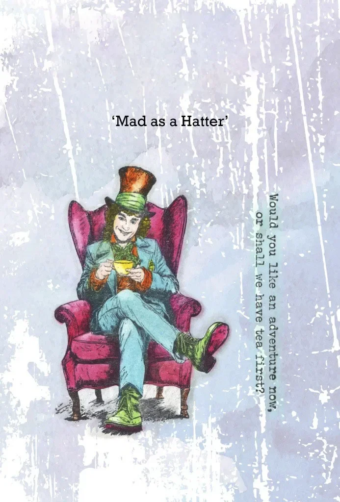 앨리스는 누구입니까 A6 빨간색 고무 새 스탬프 및 스텐실 DIY 스크랩북 공예 제작자 사진 앨범 템플릿 수제 장식