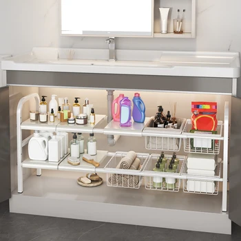 Kitchen Under Bathroom Sink Organizers 3