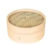 Bamboo Steamer Basket Chinese Cooking Food Cooker 15cm 18cm , 18cm 4