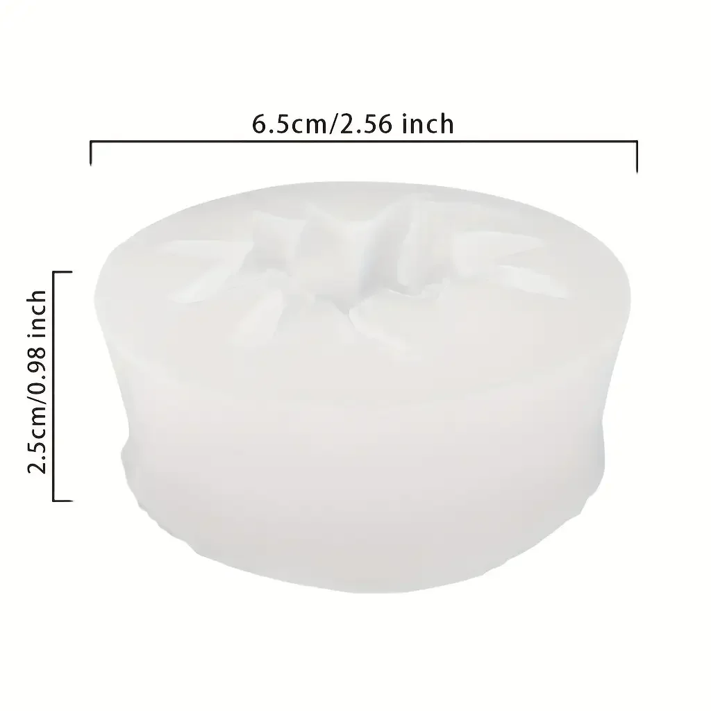 Elegant Floral Lily Mold for DIY Crafts - Easy Release for Resin, Candle, Soap, Gypsum Creations