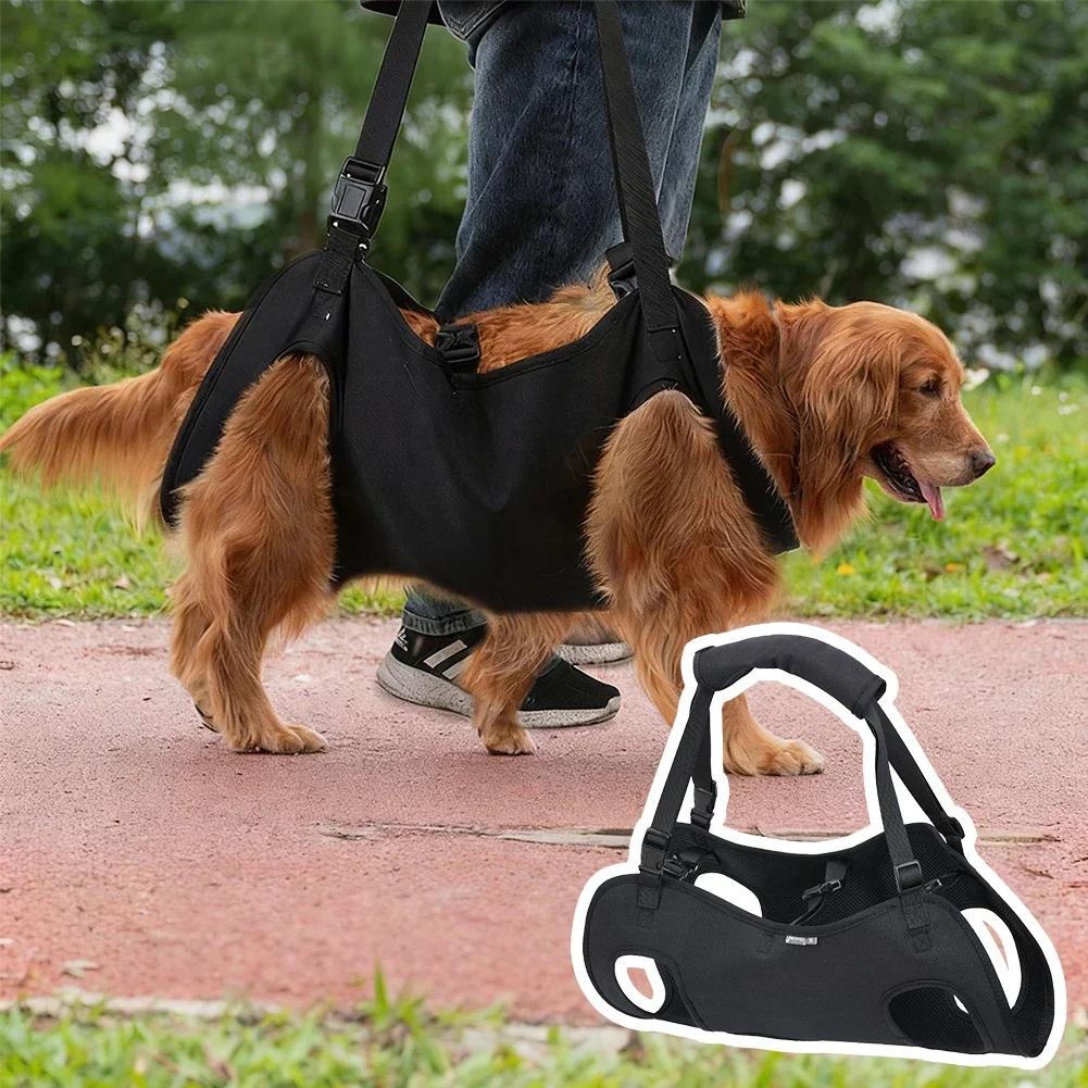 1Pc Dog Lift Harness Sling For Whole Body Dog Legs Support Carriers Harness For Elderly Injured Disabled Dogs For Large Dogs