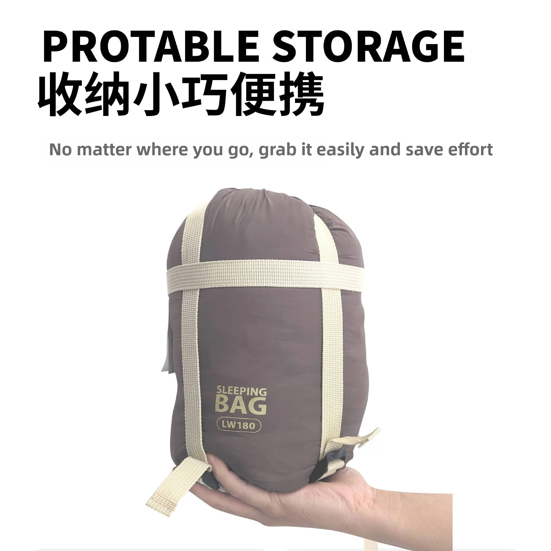 Portable Down-Cotton Travel Sleeping Bag 4