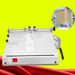 Hardcover Making Machine DC-100H, Hardcover Case Maker, A4 Vertical Loading Book Cover Making Machine 600 * 520 mm