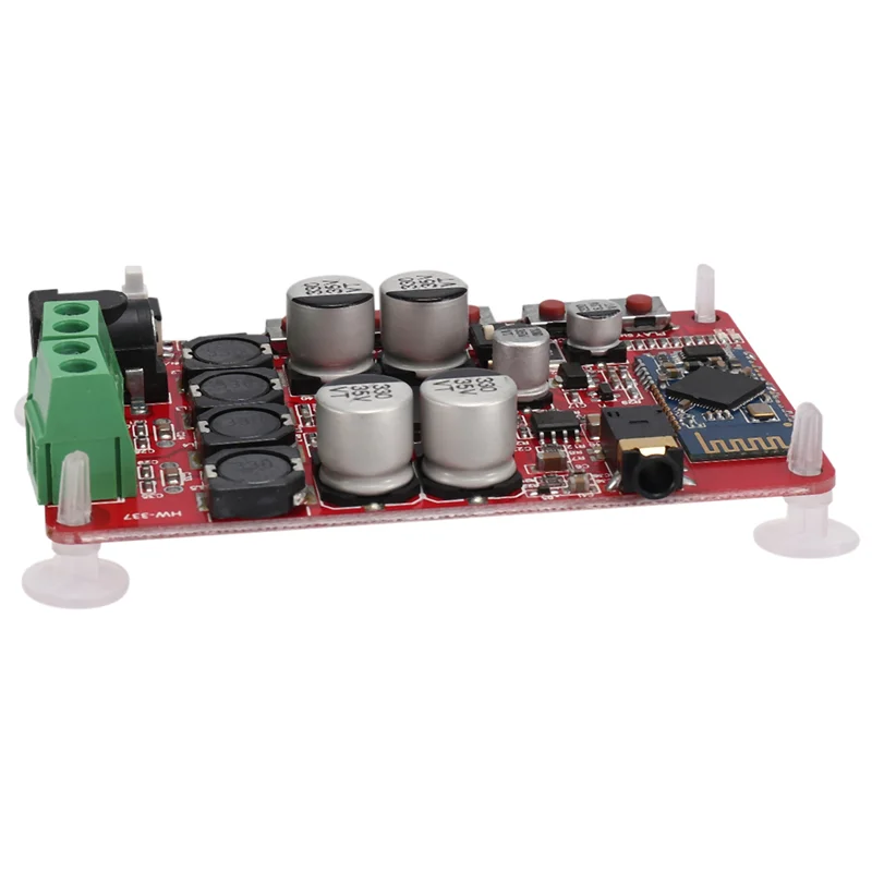 EDT-TDA7492P 50W+50W Digital Amplifier Board Wireless Bluetooth Audio Receiver Amplifier Board Module Power Supply 8-25V
