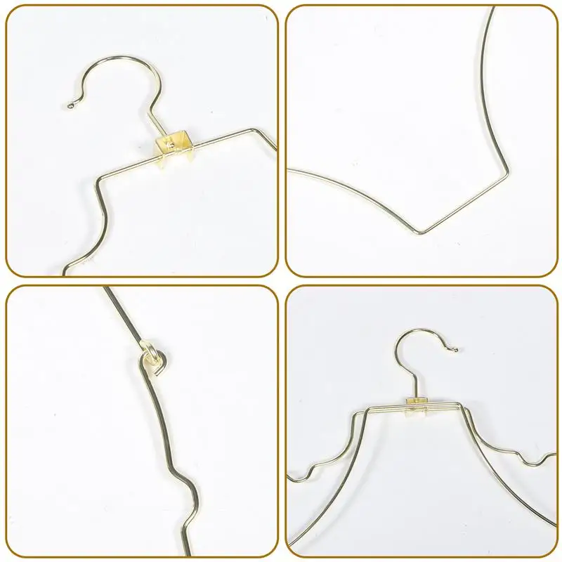 Bikini Swimsuit Hanger Body Shape Lingerie Hanger Foldable Swimwear Bathing Suit Hanging Rack Closet Organizer