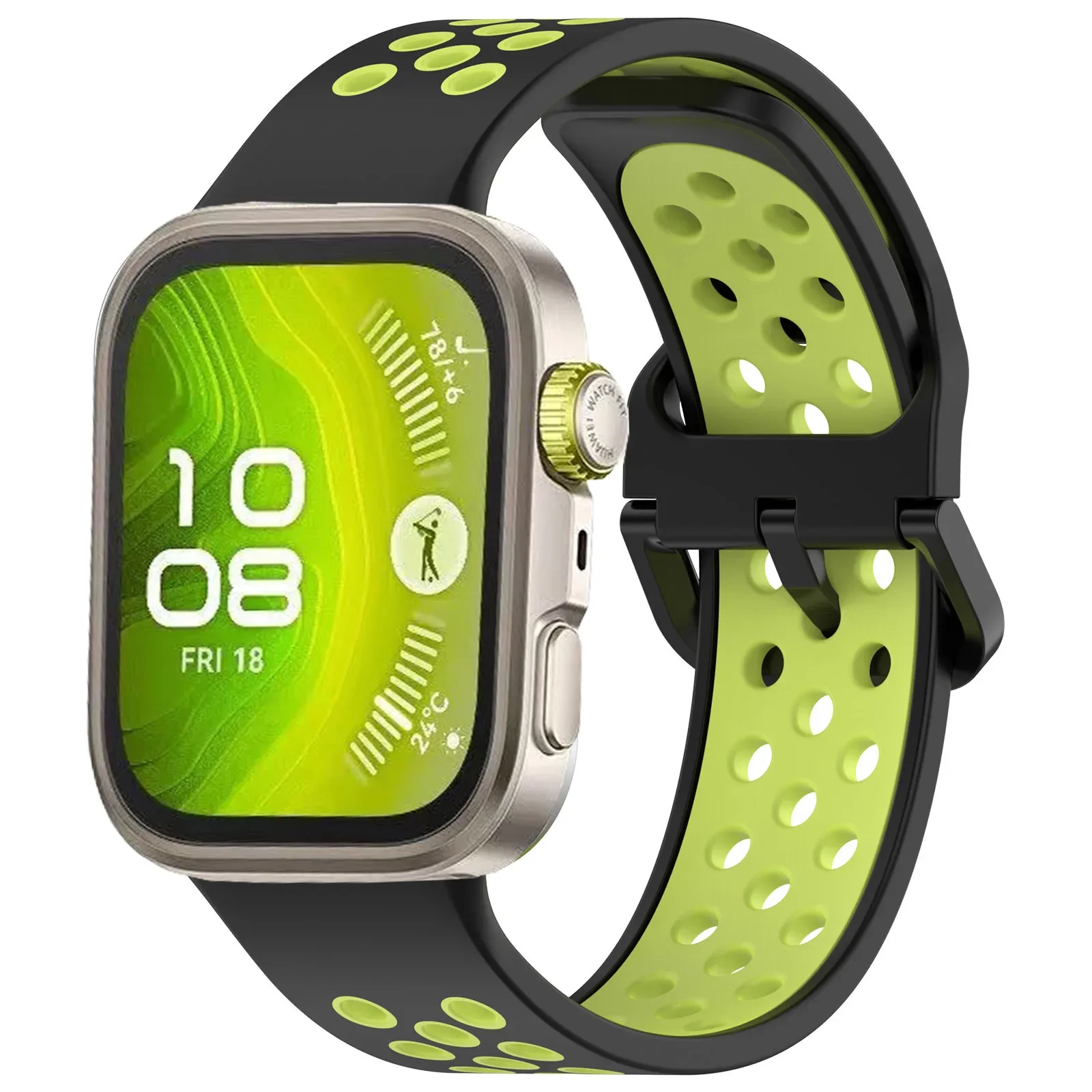 Soft Silicone Sports Bracelet - Comfortable & Breathable Wristband