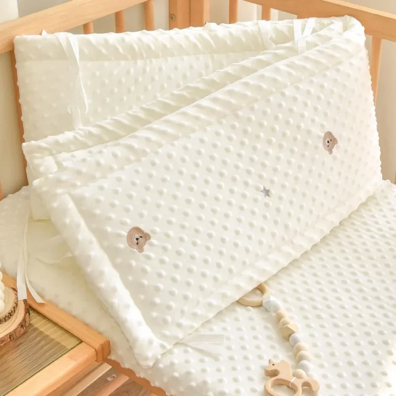 Cartoon Soft Infant Bedding Bumpers Newborn Cot Bed Around Protector 1pcs Baby Crib Bumper Anti-Collision Baby Bedding
