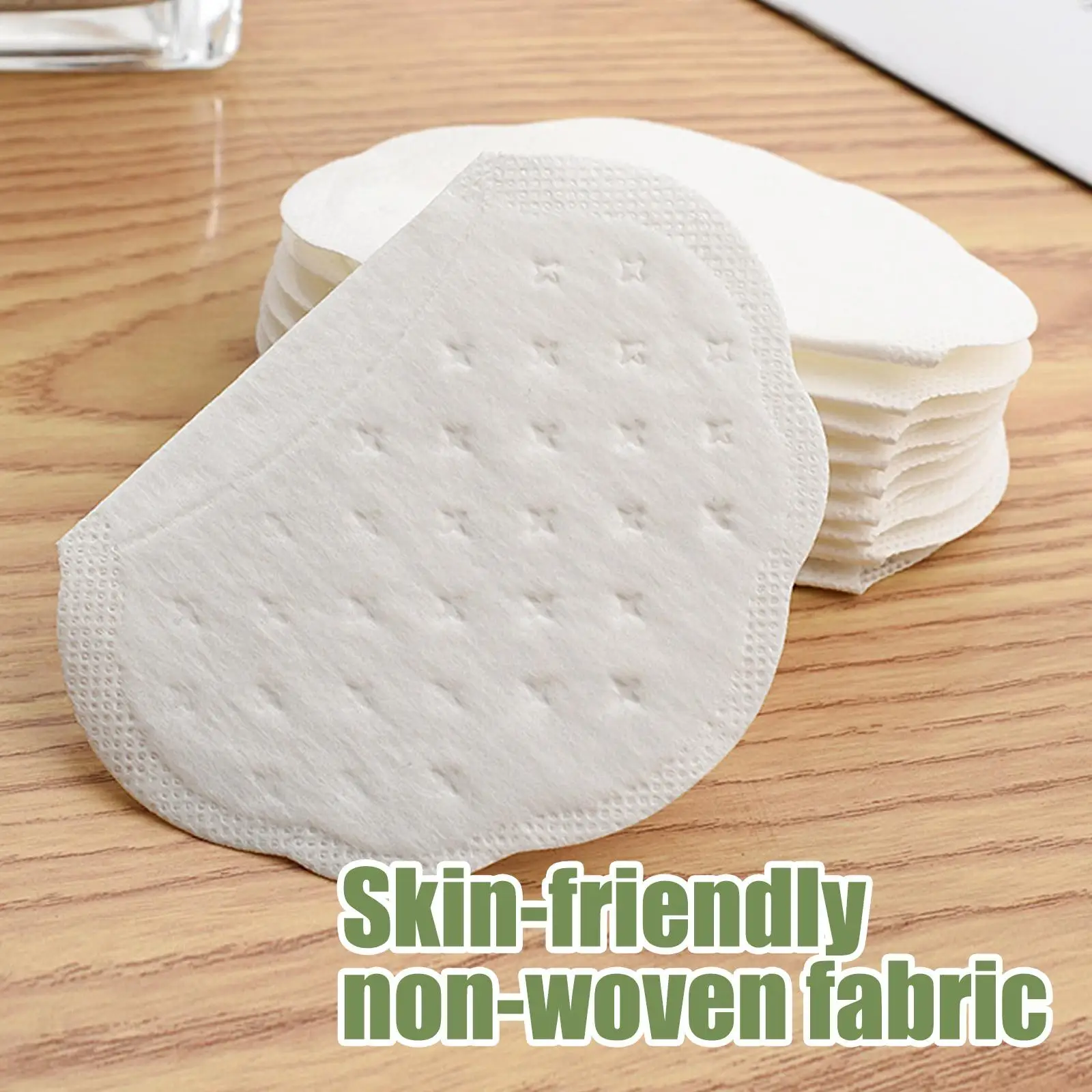 50Pcs Disposable Underarm Armpit Sweat Pads Sweat-absorbing Patch Summer Deodorants Non-woven Pads Breathable Ultra-thin