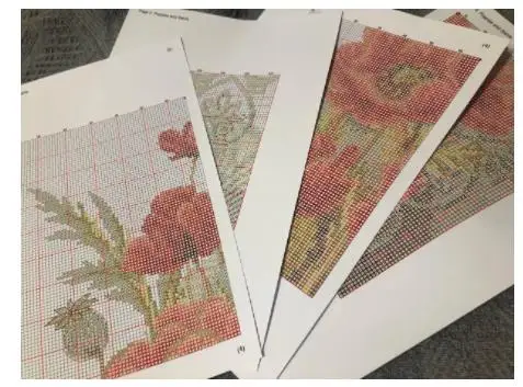 Birds and Flowers 50-56 Embroidery DIY 14CT Unprinted Arts Cross stitch kits Set Cross-Stitching Home Decor