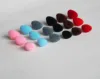 50pcs 12mm 15mm 18mm 20mm 22mm 24mm 26mm  pink/red/black/brown gray blue  flocking  Triangular safety toy nose with soft washer 4